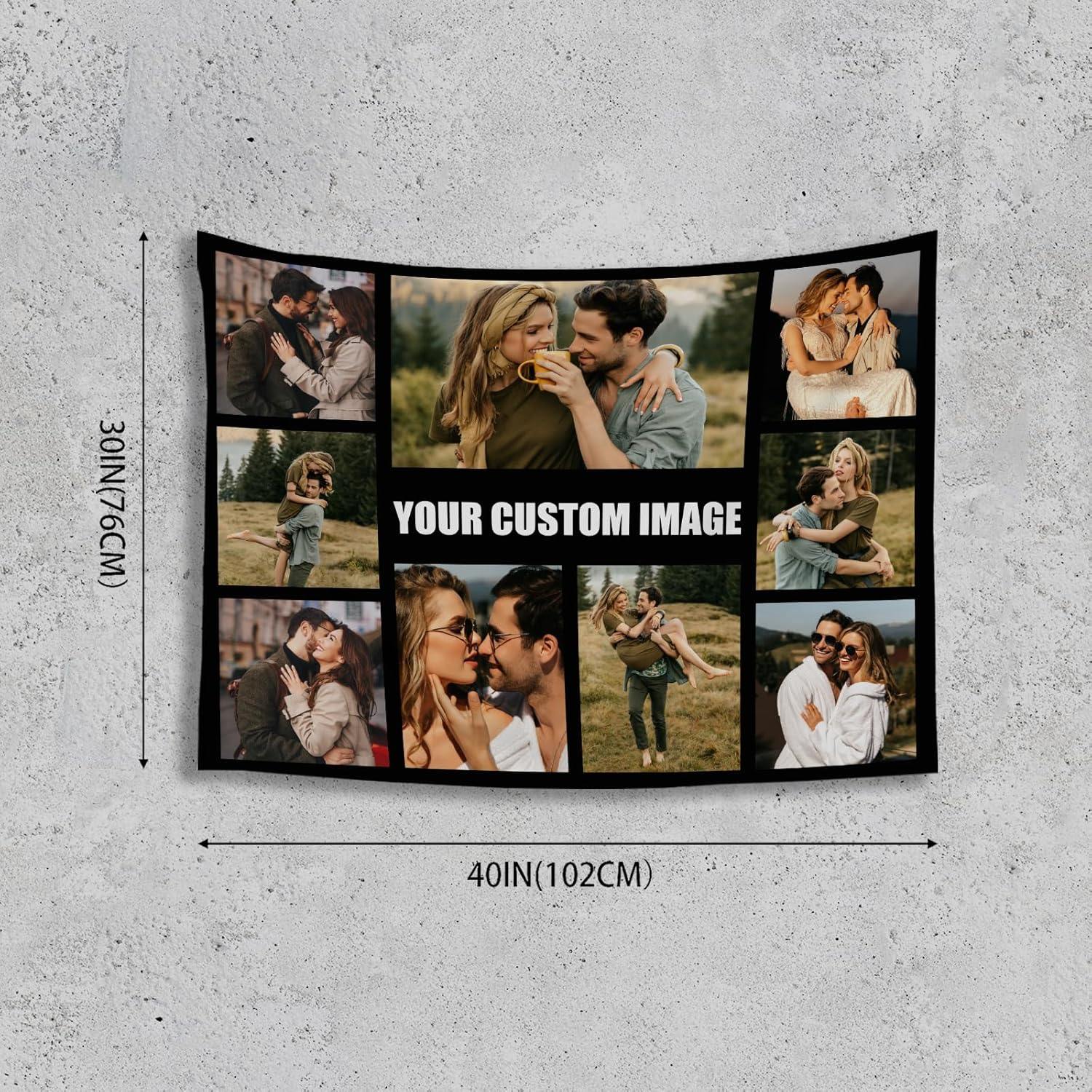 Custom Tapestry For Wall Bedroom Custom Backdrop Personalized Image Text Photo Customized Funny