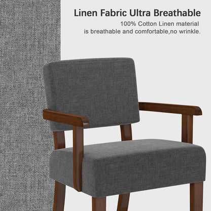 Oversize Accent Chair with Soft Seat and Armrests for Living, Dinning, Bedroom, Reading, Waiting