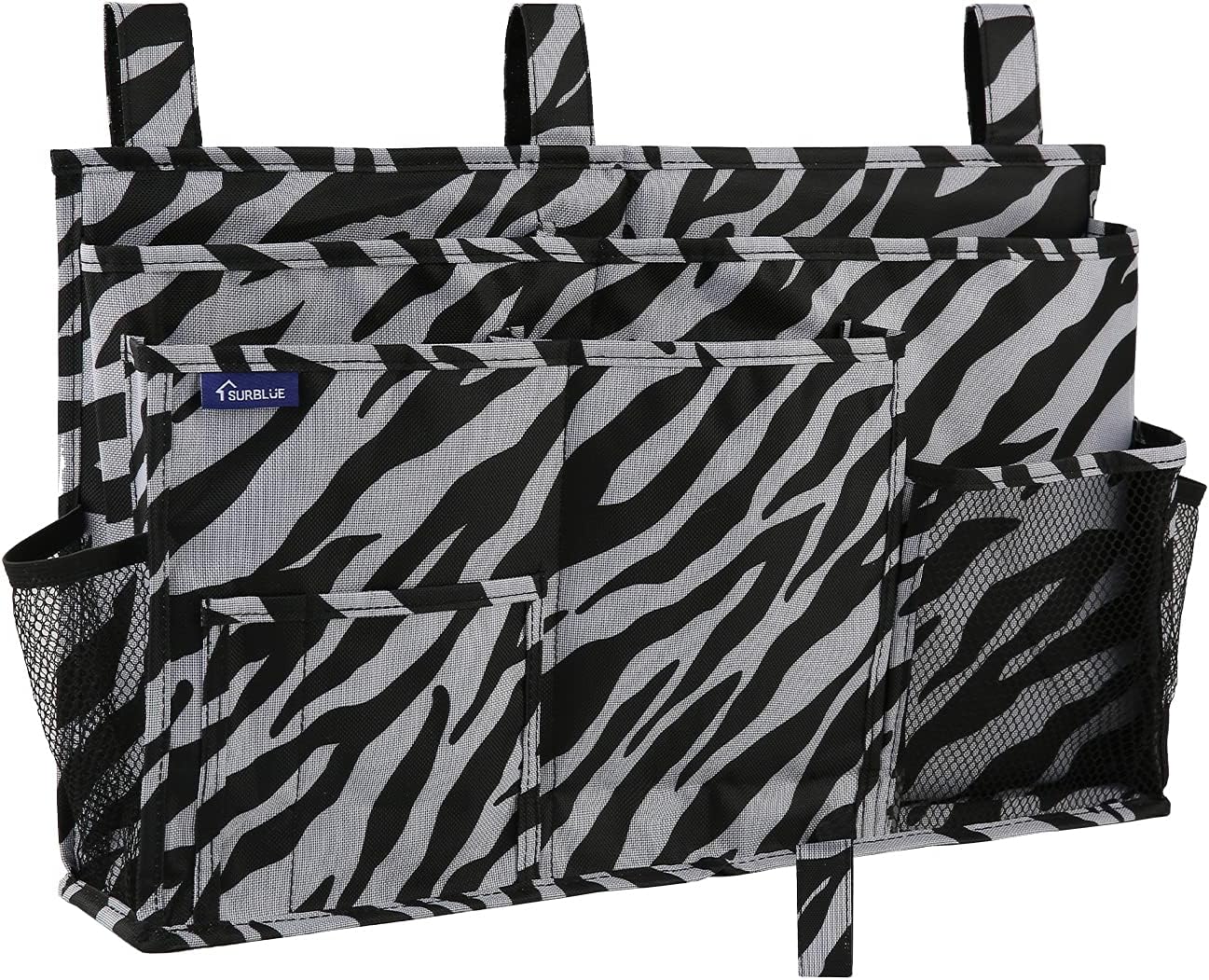 Surblue Bedside Caddy Hanging Organizer Storage Bag Pocket for Bunk, Hospital, College Dorm Rooms