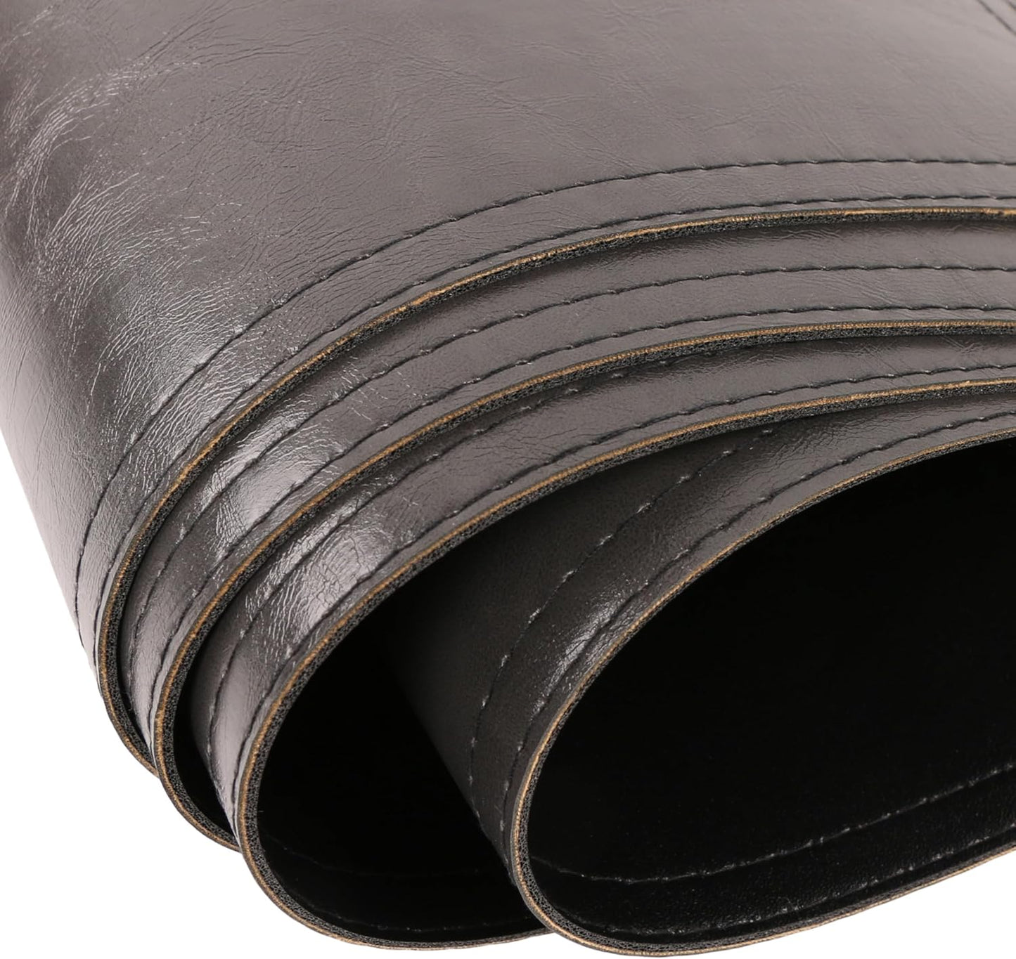 Jovono Waterproof PU Placemats, Faux Leather Dining Table Mat, Set of 8, Easy to Wipe Off Scrub