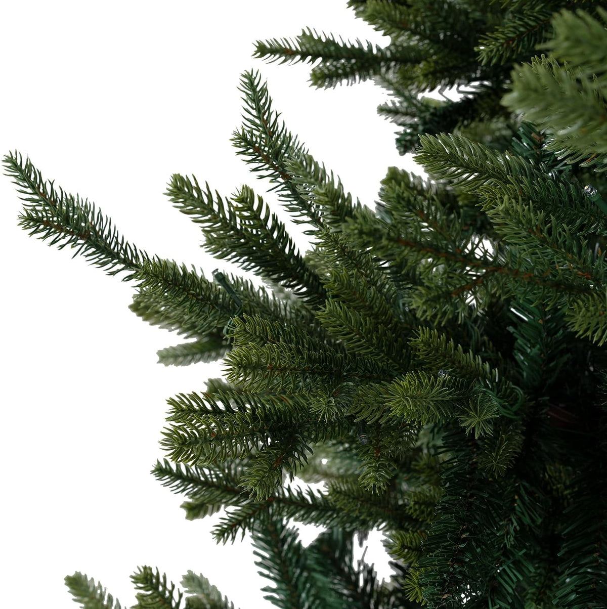 Naomi Home 6.5ft Traditional Christmas Tree with Lights Realistic Classic Christmas Tree Prelit