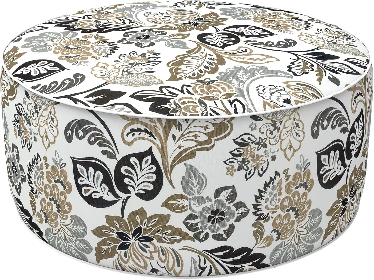 LVTXIII Inflatable Stool Ottoman Footrest with Handle, Decorative Fade-Resistant Foot Stool, Indoor