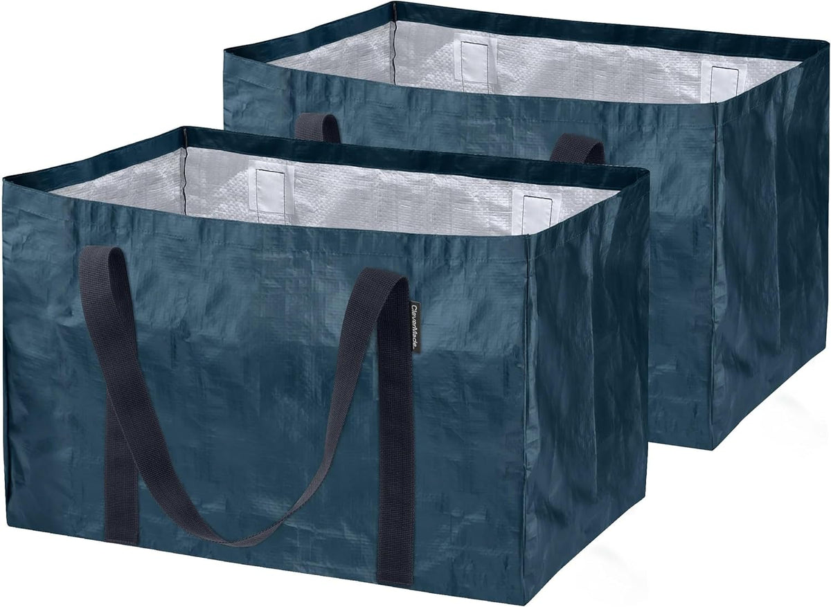 CleverMade Under Bed Storage Bag - Collapsible Storage for Shoes and Clothes Easy Use - Heavy Duty
