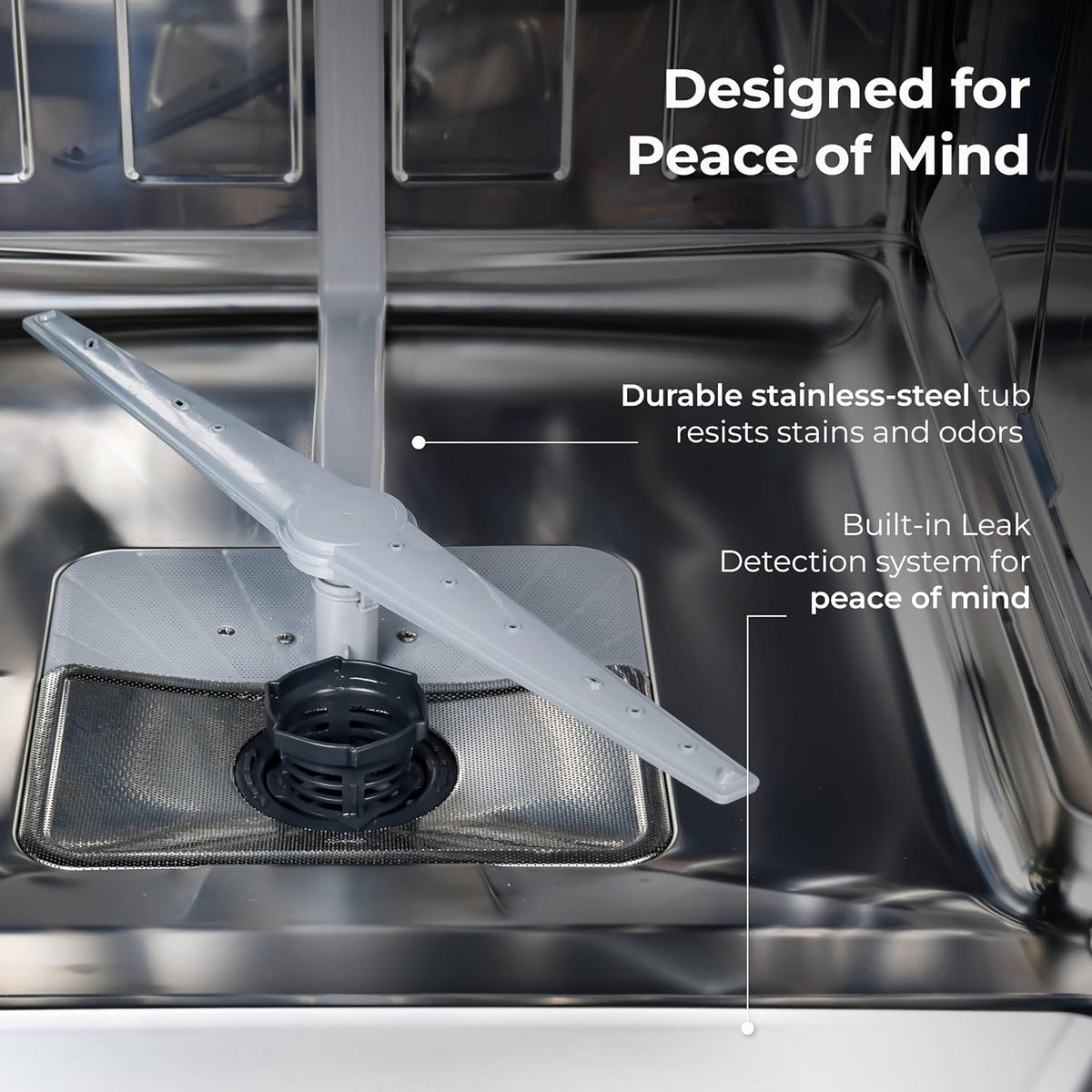 Kenmore 24" Built-in Stainless Steel Tub Dishwasher EasyFlex 3rd, SmartWash, UltraWash Plus