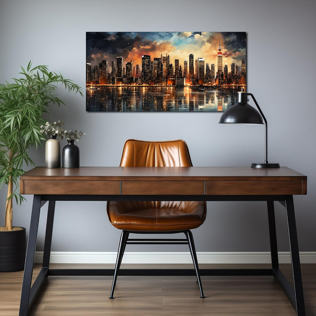 New York City Canvas Wall Art for Bedroom Modern Wall Pictures for Living Room Home Office Wall