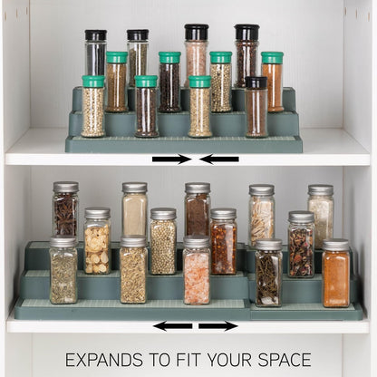 SIMPLEMADE 3-Tier Spice Rack Organizer - Versatile Storage Shelf for Kitchen, Bathroom, Bedroom &