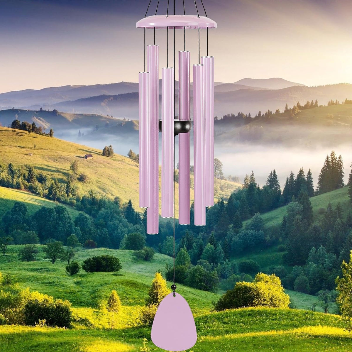Wind-Chimes-Outdoor-Deep-Tone, Large Soothing Melodic Tones Windchimes, Wind Chimes for Outside