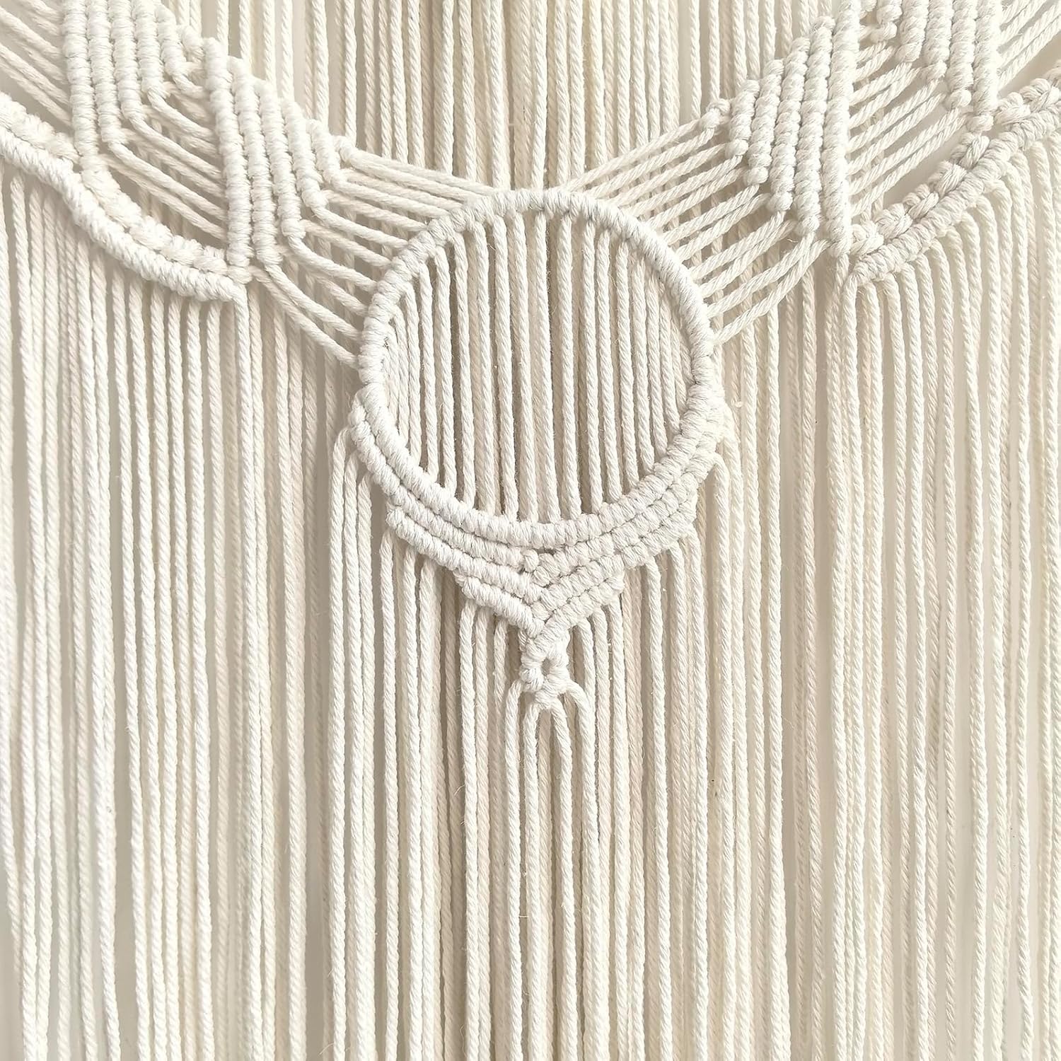 Achart Macrame Wall Hanging Large- Boho Wall Decor- large wall art- Wall Decor Living Room- Macrame