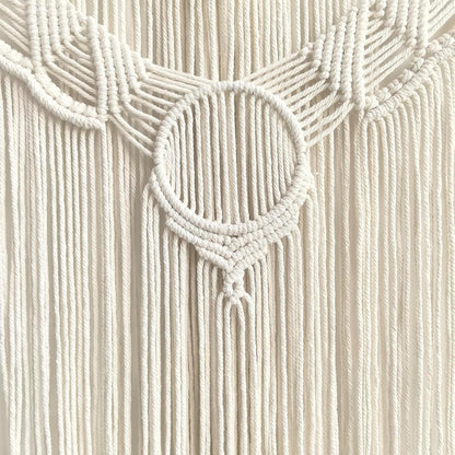 Achart Macrame Wall Hanging Large- Boho Wall Decor- large wall art- Wall Decor Living Room- Macrame