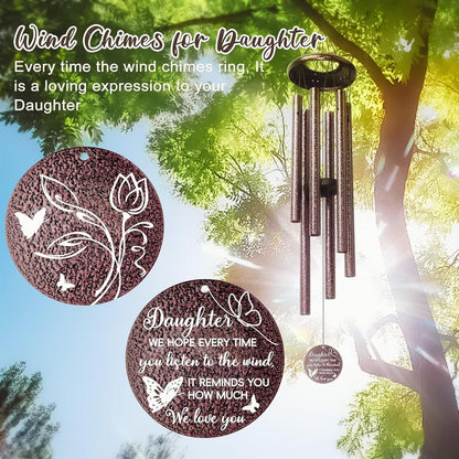 Gifts for Daughter, 25''Wind Chimes, Birthday Gifts for Daughter Adult,Unique Gift for Grown