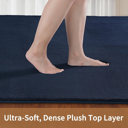 Sour Lemon 9x12 Area Rugs for Living Room, Soft Large Area Rug Fluffy Rugs for Bedroom，Machine