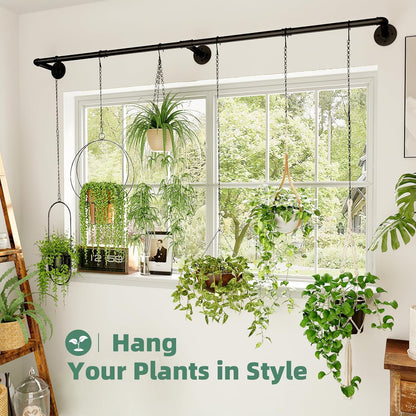 Plant Hanger Indoor with 6 Hanging Chains Hanging Planters for Indoor Plants Hanging Plant Holder