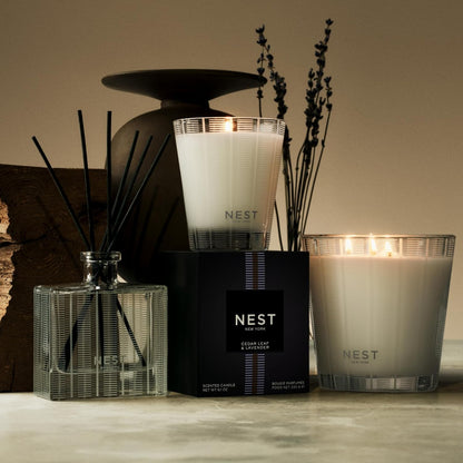 NEST New York Scented Classic Candle, Cedar Leaf & Lavender - 8.1 oz - Up to 60-Hour Burn Time