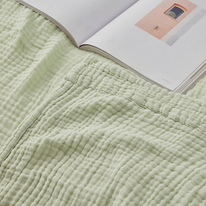 EMME Muslin Baby Blankets 100% Cotton 4-Layer Swaddle 40"x50" Lightweight Soft Breathable for