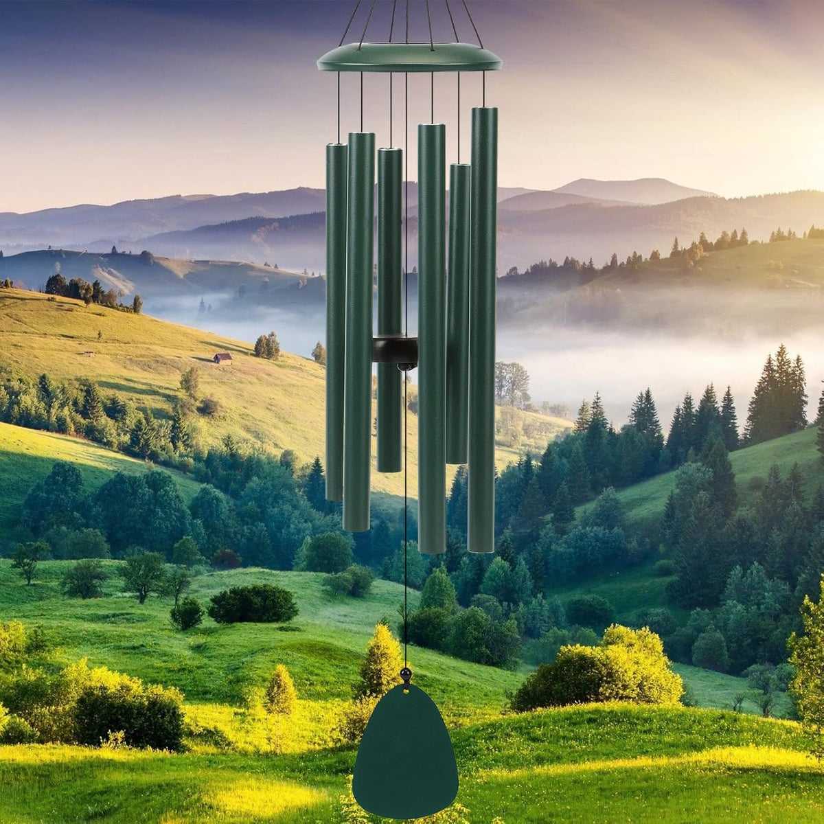 Wind-Chimes-Outdoor-Deep-Tone, Large Soothing Melodic Tones Windchimes, Wind Chimes for Outside