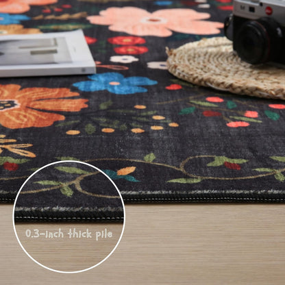 Runners for Hallways Kitchen Rug Non Slip 2'x 10' Long Washable Runner Rugs with Rubber Backing