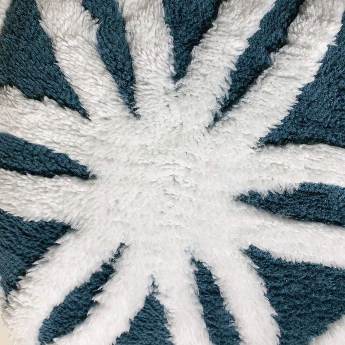 UKELER Navy Blue Flannel Sherpa Throw 60'' x 50'' New Blanket Ultra Plush Lightweight Throw Blanket
