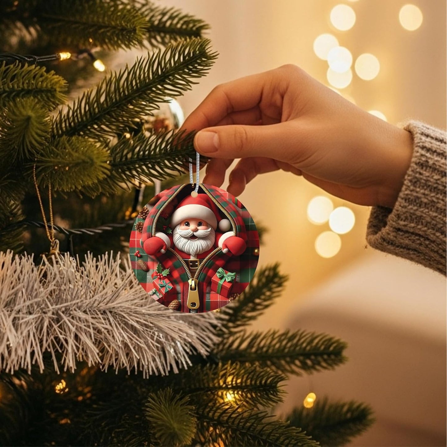 Jabihome Christmas Ornaments 2024, Exchange for Women, Men, Collectible Dated Year Ornaments for