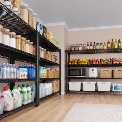 Garvee 59" H Storage Shelves 4-Tier Garage Shelving Adjustable for Pantry