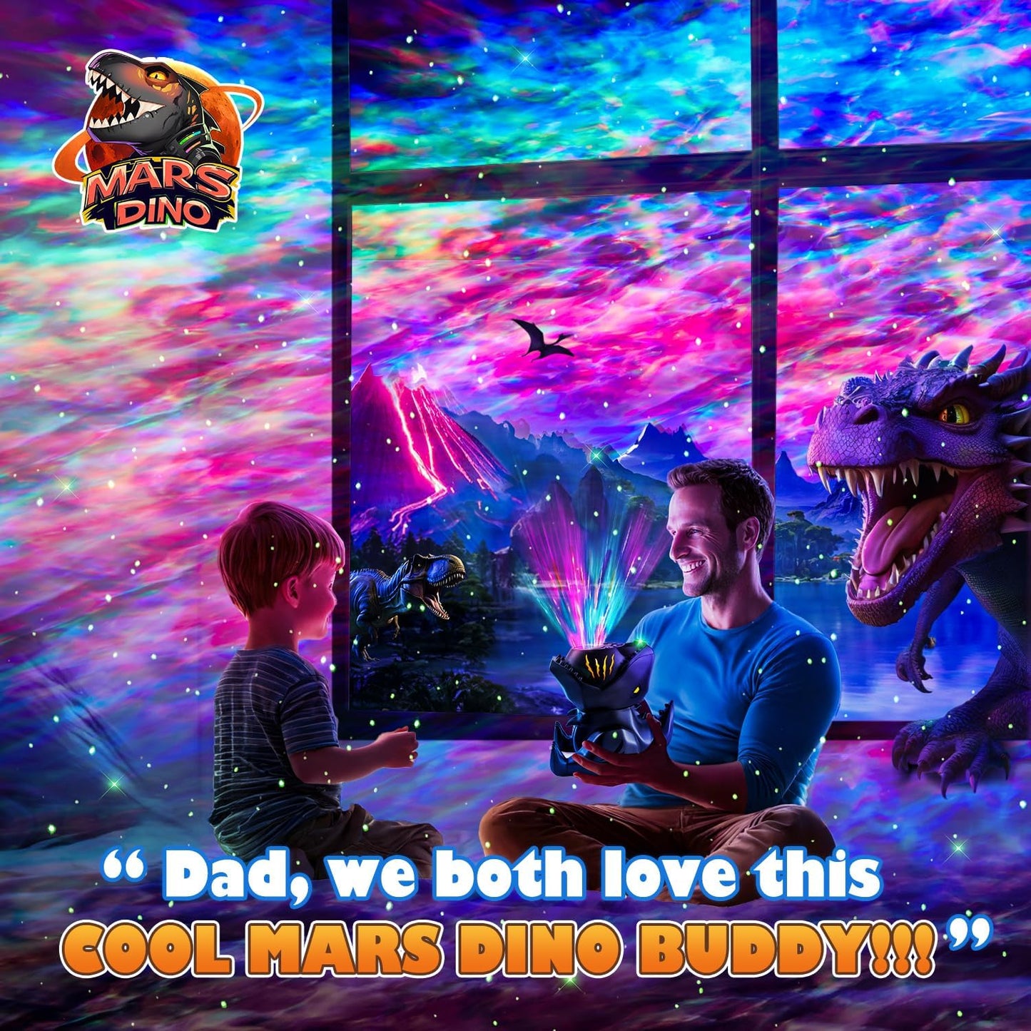 Dinosaur Baby Sound Machine Night Light Projector, 22 White Noise Machine Baby 5.3 Bluetooth