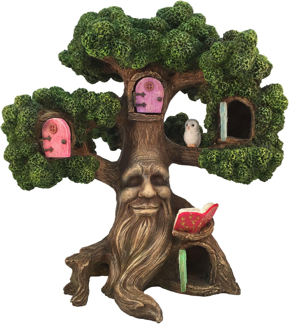 GlitZGlam Fairy Garden Enchanted Joshua's Miniature Tree (10.5 Inch Tall) for Fairies and Lawn