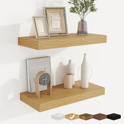 fuqing Floating Shelves for Wall, Bathroom Shelf Wall Mounted for Storage, Shelves with Invisible