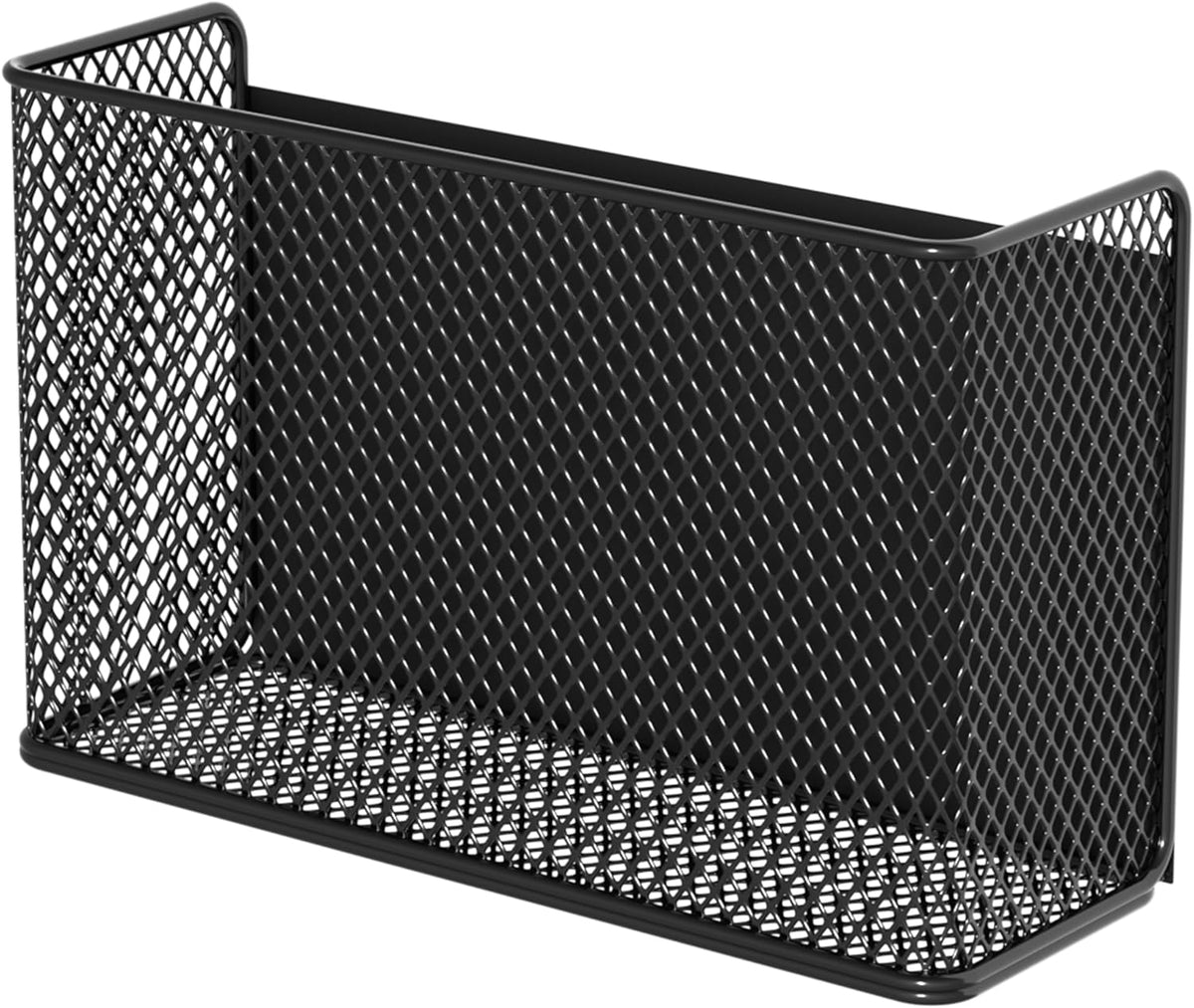 Magnetic Baskets Shelf Bins Organizer Holder Storage Rack Containers for Fridge, Whiteboard, Locker