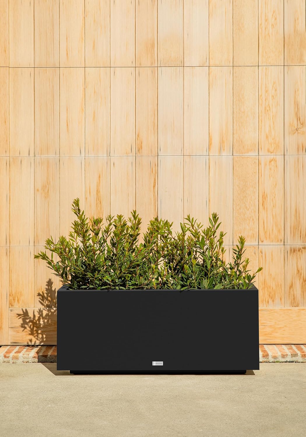 Veradek Block Series Long Box Planter - Large Rectangular Planter for Indoor or Outdoor Patio/Porch
