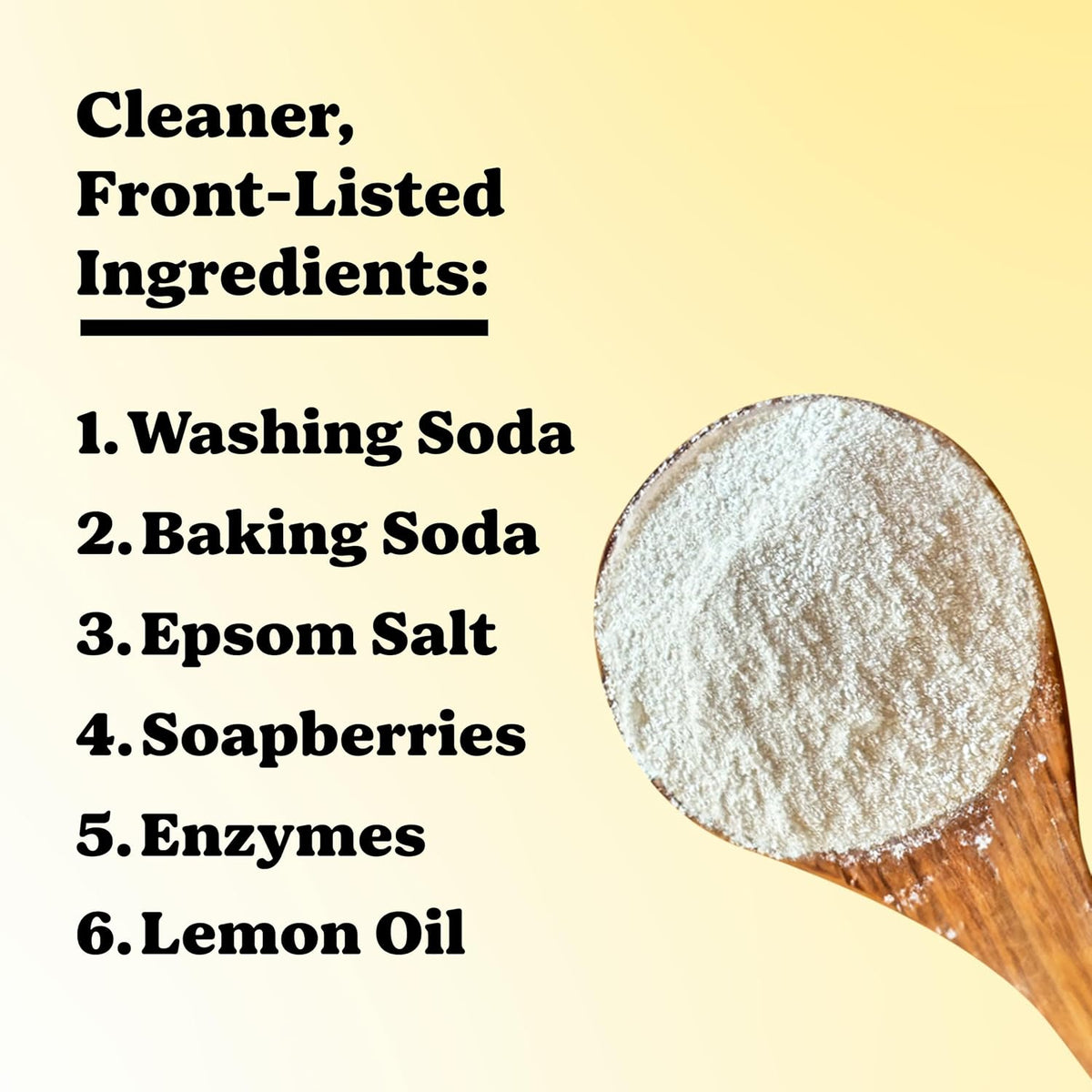 Pronounce Laundry Detergent Powder Alternative | Earth-Derived Ingredients, Eco-Friendly, Safer for