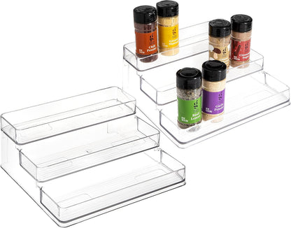 SIMPLEMADE 3-Tier Spice Rack Organizer - Versatile Storage Shelf for Kitchen, Bathroom, Bedroom &