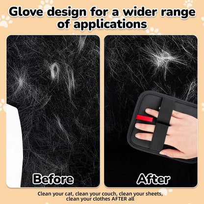 Pet Hair Remover, electrostatic pet Hair Removal Gloves, cat and Dog pet Hair Removal Tools