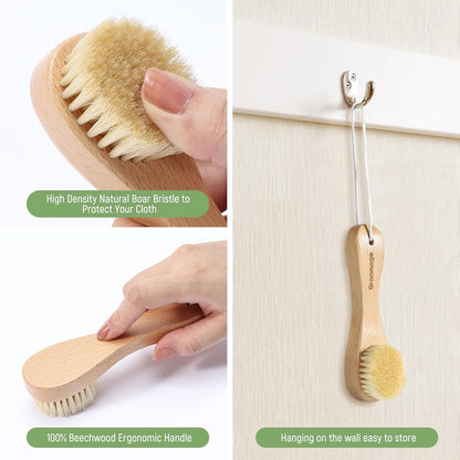 Laundry Stain Brush, Laundry Brush for Stains on Clothes, Dorm Room Essentials for College