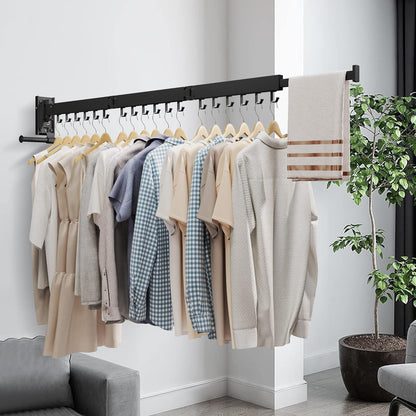 Wall Mounted Clothes Hanger,Clothes Drying Rack,Laundry Drying Rack,Drying Rack Clothing,Laundry
