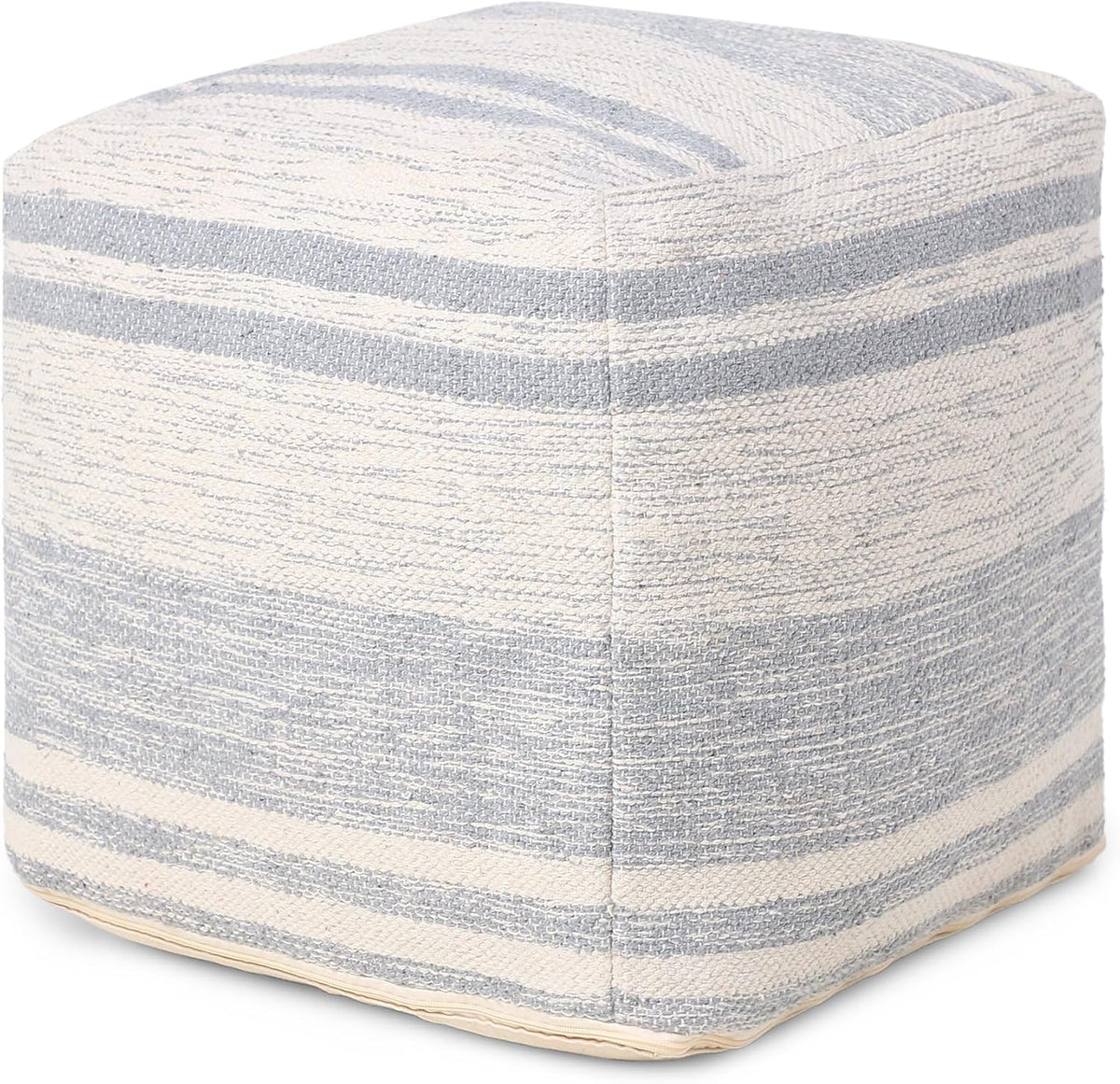 REDEARTH · Tufted Pouf Ottoman with Filler Textured Storage Cube Bean Bag Pouffe Footrest for
