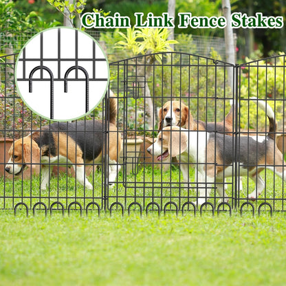 Rebar Stakes 16 Inch 20 Pack J Hook Ground Stakes Heavy Duty Tent Stakes Chain Link Fence Stakes