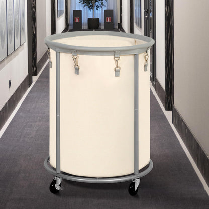STO STO Rolling Laundry Hamper with Wheels – 185L (48 Gallon) Extra Large Industrial Clothes