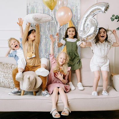3 Pack Silver Backdrop Curtain Party Decorations Foil Fringe Backdrop Silver Tinsel Streamers