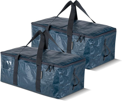 CleverMade Under Bed Storage Bag - Collapsible Storage for Shoes and Clothes Easy Use - Heavy Duty