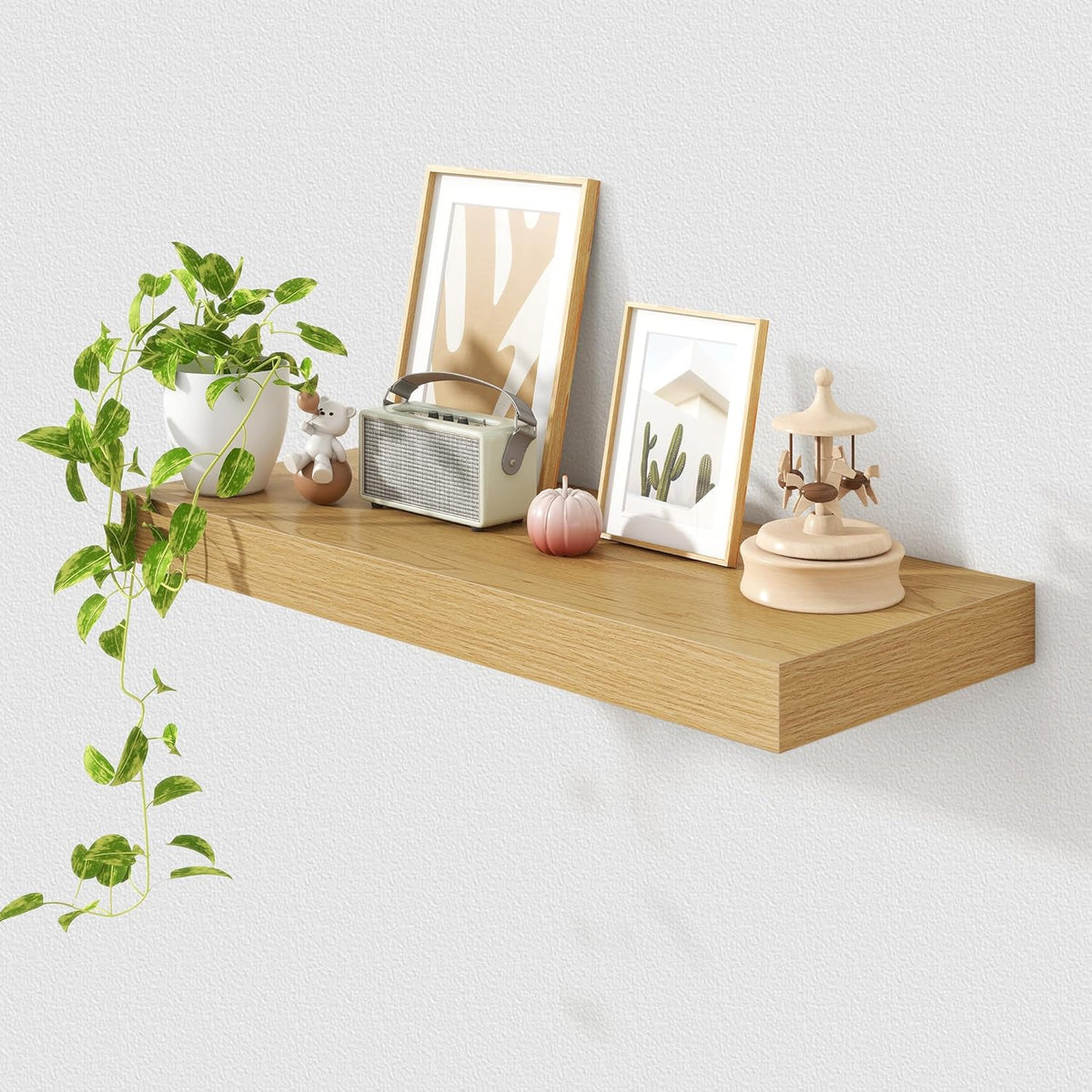 Deep Floating Shelves for Wall | 30 Inch Wide x 12 Inch Deep Floating Shelves | 30W x 12D Rustic