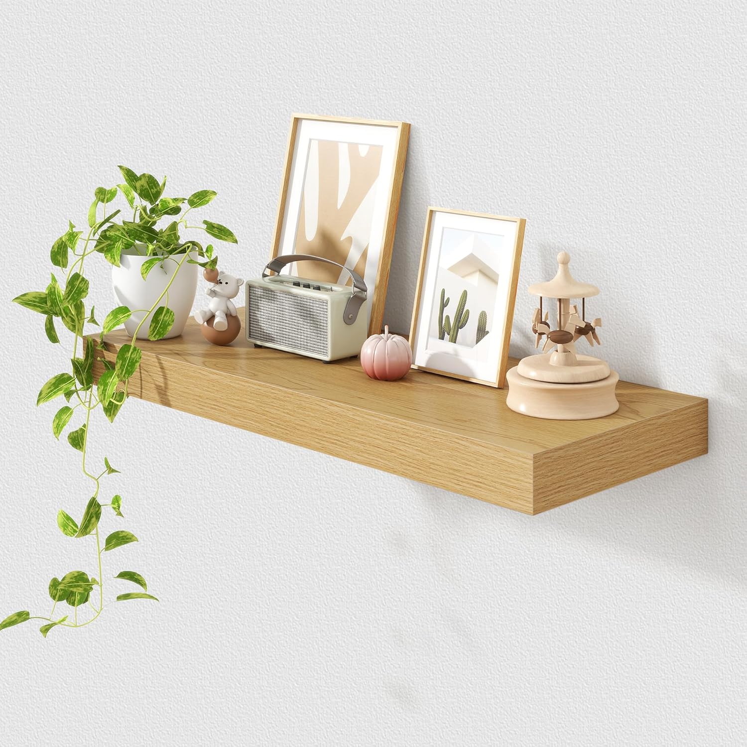 Deep Floating Shelves for Wall | 30 Inch Wide x 12 Inch Deep Floating Shelves | 30W x 12D Rustic