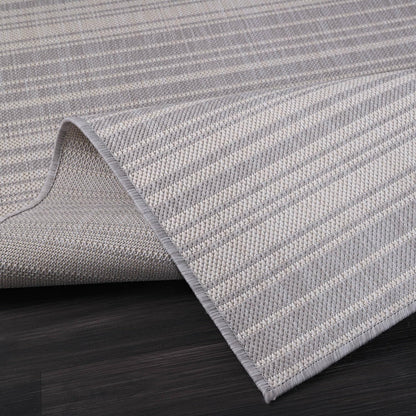 Stripe Outdoor Rug 9x12 Washable Outside Carpet for Indoor Patio Porch Waterproof Easy Cleaning Non