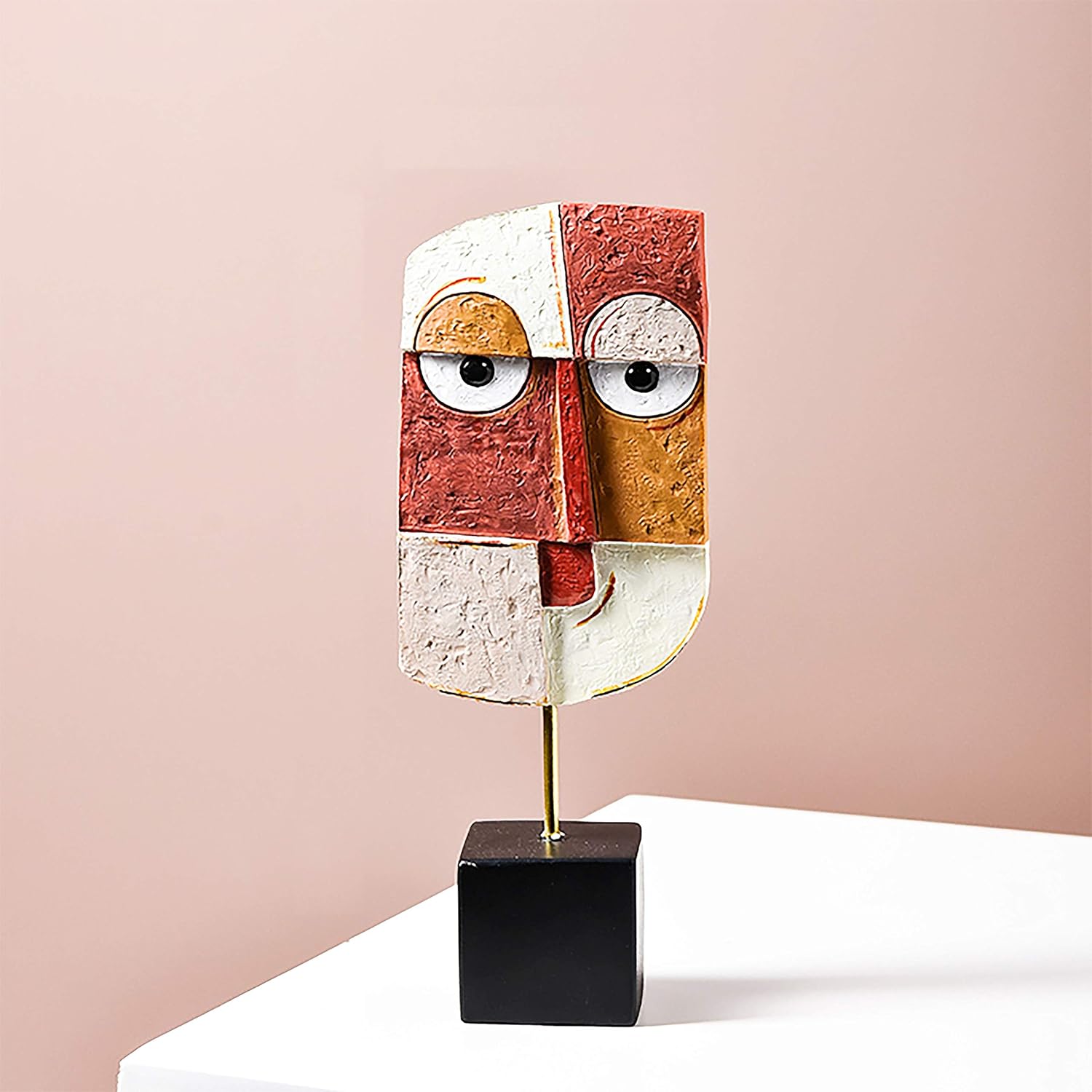 Harmony - Handcrafted Resin Abstract Sculpture for Modern Home Decor, Book Shelf, TV Stand, Living