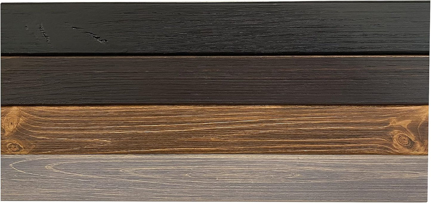 joelsantiques Floating Shelf, Wood Wall Shelf, Natural Wooden Home Decor for Bathroom Kitchen