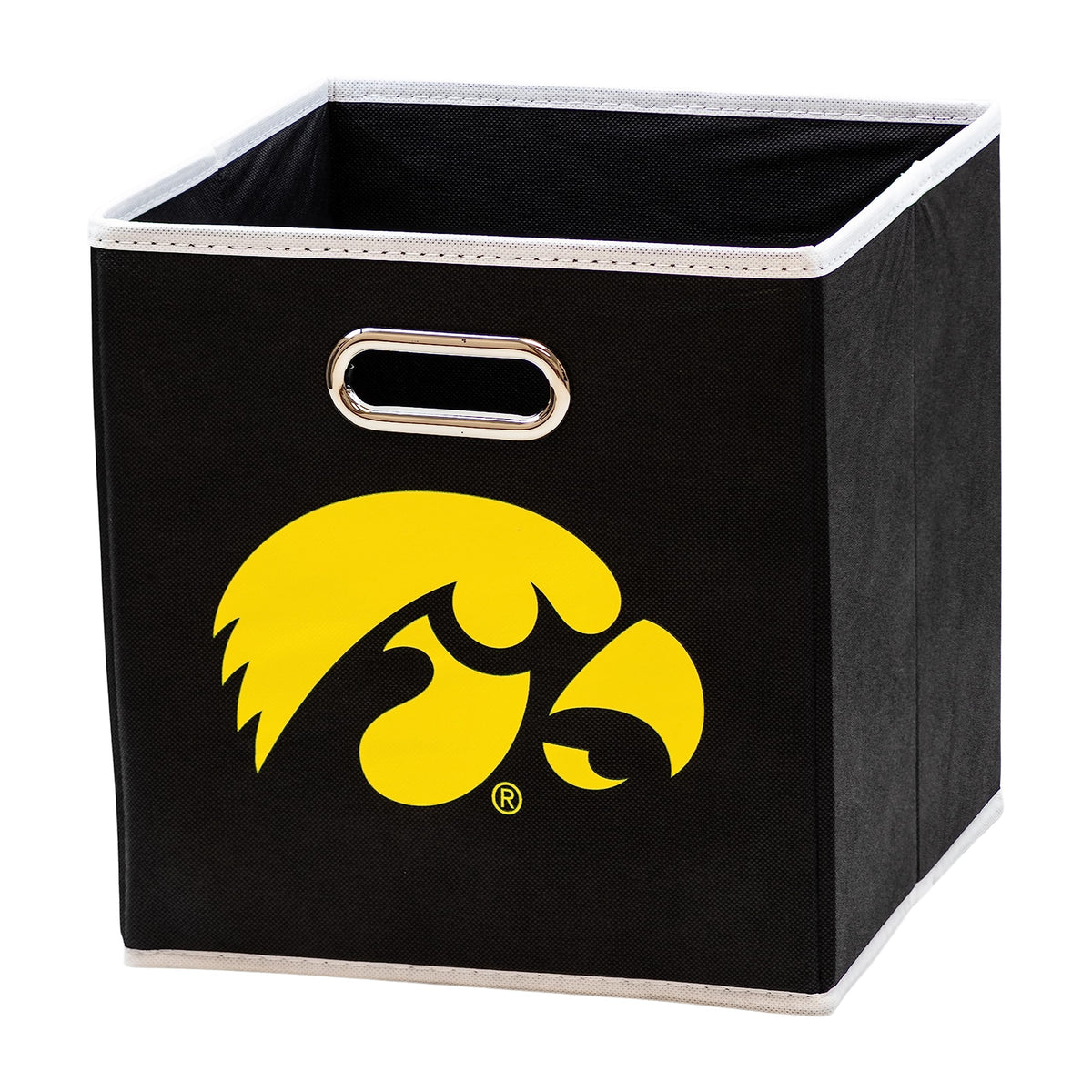 Franklin Sports NCAA Storage Bin - Cube Organizer - Iowa