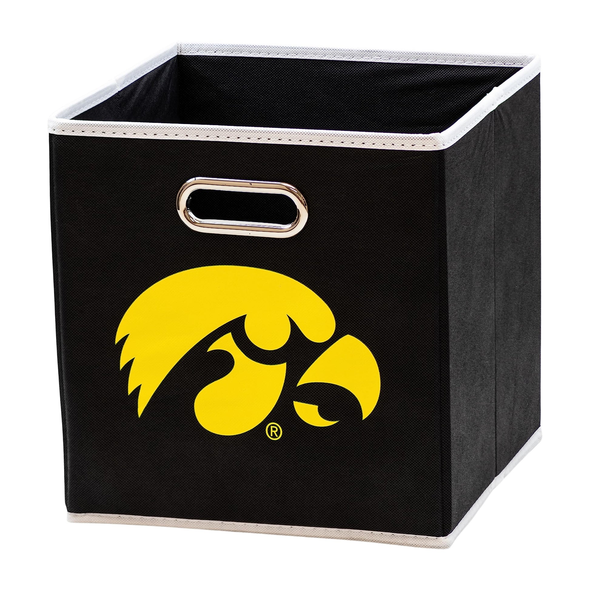 Franklin Sports NCAA Storage Bin - Cube Organizer - Iowa