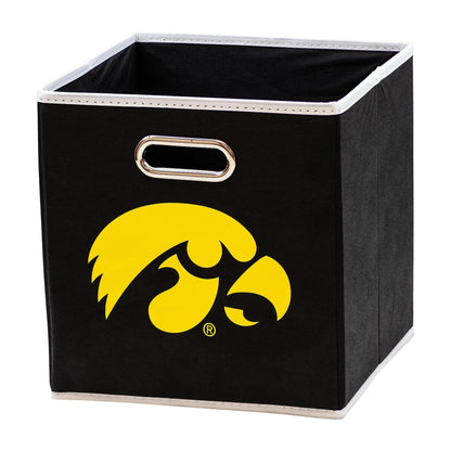 Franklin Sports NCAA Storage Bin - Cube Organizer - Iowa