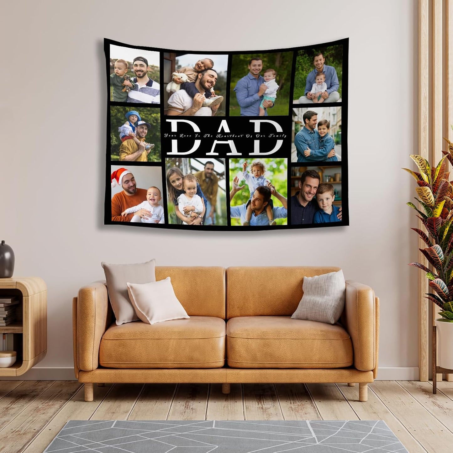 Custom Tapestry For Wall Bedroom Custom Backdrop Personalized Image Text Photo Customized Funny
