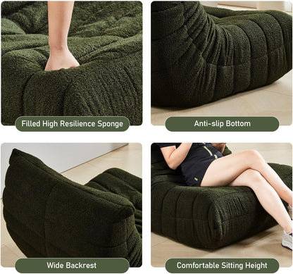Bean Bag Chair, Fireside Chair Bean Bag Sofa Large Bean Bag Chair for Adults, Bean Bag Chairs for