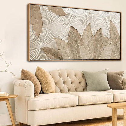 Minimalist & Modern Art for Bedroom Decor Framed Abstract Artwork for Walls Neutral & Contemporary