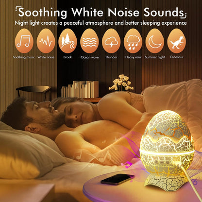 Rossetta Galaxy Projector, Star Projector for Bedroom, Night Lights for Kids Room with White Noise
